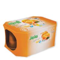 ราคา ราคาส่งถูก เจเล่ ซูเปอร์ ไลท์ เยลลี่คาราจีแนน รสส้ม 125 มล แพ็ค 6 ถ้วย Jele Jele Super Light Orange 125 ml x 6 สินค้าใหม่ ล็อตใหม่ ของแท้ บริการเก็บเงินปลายทาง (19074000574)