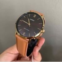 ราคา รุ่นยอดฮิต นาฬิกาข้อมือแฟชั่น คาสิโอสายหนัง ไม่ต้องตัดสาย สไตล์คลาสสิคนาฬิกาผู้ชายเรียบง่ายใส่ได้ตลอดใส่ได้ทุกวัยเรียนหรือไปทำงาน (18224446841)