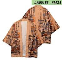 ราคา เสื้อคลุมคาร์ดิแกนชุดกิโมโนญี่ปุ่นสำหรับผู้หญิง Yukata Haori ผู้ชายเสื้อเชิ้ตแฟชั่นชายหาดสีชมพู XS 6XL ขนาดใหญ่พิเศษ (20263369271)