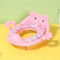 ราคา Sabai sabai ที่รองชักโครกเด็ก หนาและสบายห้องน้ำสำหรับเด็ก เสริมฟองน้ำนั่งสบาย ฝารองชักโครกเด็ก 3 สี พร้อมที่จับ (16553115823)