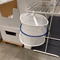 ราคา IKEA SLIBB ตาข่ายตากผ้า ราวตากผ้า สำหรับถุงเท้า ผ้าชิ้นเล็ก ไม่ต้องแขวนให้เมื่อย สะดวกประหยัดเวลา พับเก็บได้ บริการเก็บเงินปลายทาง (15967519094)