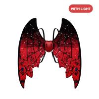 ราคา Kmoist ปีกปีกนางฟ้ารูปผีเสื้อสำหรับชุดเดรสสำหรับเด็กขึ้นปีกเป็นประกายแวววาวพร้อมไฟเครื่องแต่งกายฮาโลวีนนางฟ้าสำหรับงานเลี้ยงบนเวที (20351369977)