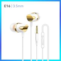 ราคา หูฟังแบบมีสายหูฟังอินเอียร์หูฟังสำหรับโทรศัพท์มือถือคอมพิวเตอร์หูฟังควบคุมสายเบสหูฟังมีไมโครโฟน (21341874819)