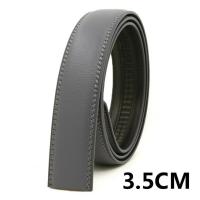 ราคา ความกว้าง3 1 3 5ซม เข็มขัดหนังแท้หัวเข็มขัดอัตโนมัติเข็มขัดหนังวัวไม่มีหัวเข็มขัดสีดำน้ำตาลน้ำเงินขาว (14256542580)