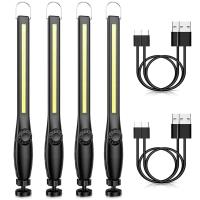 ราคา ไฟฉาย LED แบบแม่เหล็กชาร์จไฟได้ USB ตะขอแขวนโคมไฟพกพาแสงไฟตรวจสอบตั้งแคมป์ไฟซ่อมรถ (21171238260)