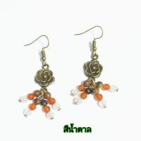 ราคา ต่างหูโลหะผสมเงินทิเบตโบราณตกแต่งหินแท้ ต่างหูหินสไตล์วินเทจ สินค้าแฮนเมด (16479336298)