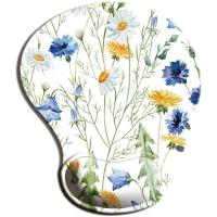 ราคา ดอกไม้คอมพิวเตอร์ FGRTH ซิลิโคนกันลื่นแผ่นรองเมาส์แผ่นรองข้อมือเมาส์แผ่นรองเมาส์ที่รองรับเพื่อพักข้อมือแผ่นรองเล่นเกม (20537987646)