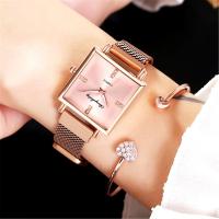 ราคา นาฬิกาเพชรเทียมแถบสแตนเลสผู้หญิงดอกไม้ลำลองควอตซ์เหล็กสายรัดนาฬิกาข้อมือนาฬิกาผู้หญิงสำหรับผู้ชาย (20085928176)