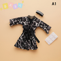 ราคา FactoryOutlete Cheap ชุดคลุมอาบน้ำหลากสี1ชุดชุดเดรสผ้าพันศีรษะชุดผ้าขนหนูสำหรับตุ๊กตา1 6ตุ๊กตาขนาด11 8นิ้วของขวัญวันหยุดสำหรับเด็กผู้หญิงทารก (20225588112)