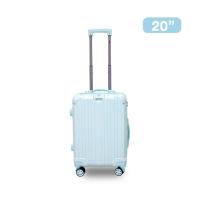 ราคา กระเป๋าเดินทางยี่ห้อHuge 20 24 29นิ้ว รุ่นซิป วัสดุABS PC แข็งแรงทนทาน SPLNET MALL (19963092174)
