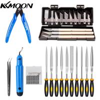 ราคา KKmoon KINGROON Deburring ชุดกล่องเครื่องมือสลัก Kni Fe เครื่องมือแกะสลัก DIY 3D ส่วนเครื่องพิมพ์3D ไฟล์รุ่นเครื่องขูดและตัดวัสดุอุปกรณ์กำจัดด้วยใบมีดสิ่ว ใบมีดลายฉลุ และอีกมากมายใบมีดปลายใบมีด (18138