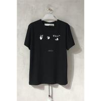 ราคา เสื้อยืดแขนสั้นลําลอง พิมพ์ลายตัวอักษร Off White OW เหมาะกับฤดูใบไม้ผลิ และฤดูร้อน (17354316437)