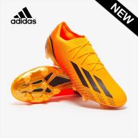 ราคา รองเท้าฟุตบอล Adidas X Crazyfast 1 FG ตัวท็อปมีเชือก รองเท้าฟุตบอลสีส้ม (20344448094)