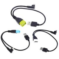 ราคา Micro USB 5 Pin USBตัวผู้USB 2 0หญิงโฮสต์OTG Y เครื่องแยกพลังงานเครื่องแปลงสาย (6447846650)