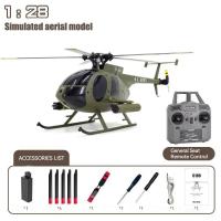 ราคา Rc Era ใหม่1 28 C189 Bird Rc เฮลิคอปเตอร์ Tusk Md500 Dual Brushless จำลอง6แกน Gyro จำลองของเล่นเด็ก (21117018226)
