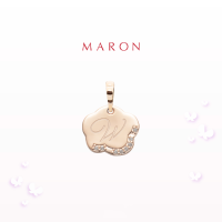 ราคา MARON Happy Me Pendant สร้อยคอเงินแท้ จี้ตัวอักษร ฝังพลอยเพทาย (17885364285)