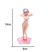 ราคา ใหม่19cm อะนิเมะญี่ปุ่น Super Sonico The Animation พีวีซีตุ๊กตาขยับแขนขาได้สาวเซ็กซ์คอลเลกชั่นตุ๊กตาของขวัญ (21170171278)