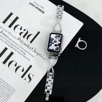 ราคา สายคล้องโลหะสำหรับ Xiaomi Mi Band 7 Pro นาฬิกา INS Silver สแตนเลสสตีลสายรัดข้อมือ Correa (21170788743)