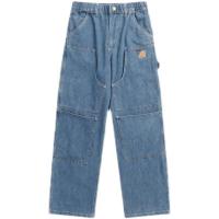 ราคา Carhartt Self Produced Spot CARHARTT Carhart Japanese Joint Loose Jeans Workwear Double Knee Structure Mens And Womens Trousers (20690733545)