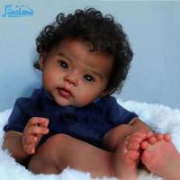 ราคา FunsLane ตุ๊กตาทารกแรกเกิดสำหรับเด็กผู้หญิงผิวดำเหมือนจริงลายตุ๊กตาเด็กทารก20นิ้วพร้อมของขวัญโทนสีผิวเหมือนจริงสำหรับเด็กหญิงเด็กชาย (20128620617)
