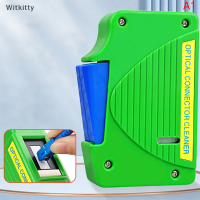 ราคา Witkitty ตัวเชื่อมต่อไฟเบอร์ออปติกทำความสะอาด CASSETTE Optical Fiber Connector CLEANER (20800047365)