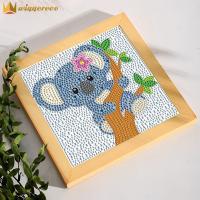 ราคา 5D ภาพวาดการ์ตูนเพชรสัตว์ DIY เจาะเต็มรอบรูปภาพศิลปะคริสตัล (21274641612)