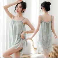 ราคา ReadyStock Ladies Sweet Princess Design Lace y Lingerie Sleepwear Loose Nightwear Pyjamas (16487026359)
