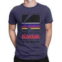 ราคา ผลิตภัณฑ์โดย Kodak Polychrome เสื้อยืดผู้ชาย Vintage Tees ฝ้ายรอบคอสั้นแขนเสื้อ T เสื้อ Tops (17295063001)