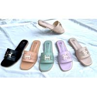 ราคา รองเท้าแฟชั่นผู้หญิงส้นเตี้ย แบบหน้าแผ่นสวมอะไหล่ตัว H (16997632470)