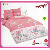 ราคา My Melody ชุดเครื่องนอน ผ้าปูที่นอน ผ้านวมหนา ยี่ห้อTOTO ลิขสิทธิ์แท้100 By Sanrio (21290458273)
