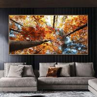 ราคา ภาพทิวทัศน์ป่าในฤดูใบไม้ร่วงภาพวาดบนผืนผ้าใบรูปต้นไม้สีแดงผ้าใบวาดภาพศิลปะบนผนังสำหรับห้องนั่งเล่นทิวทัศน์สวยงามภาพแต่งบ้านภายในกรอบหรือไร้กรอบ1ชิ้น การปรับแต่งรวมถึงผ้าใบวาดภาพและกรอบ (20020870987)