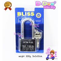 ราคา กุญแจBLISS 50mm คอสั้นคอยาว กุญแจล็อค กุญแจแผงขาว แม่กุญแจเหล็กชุบแข็ง ระบบล๊อคลูกปืน 1ชุด (3787154820)