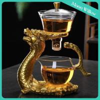 ราคา Moon Willow Creative Dragon Teapot Kungfu Glass Tea Set Heat Resistant Magnetic Teapot (20813218362)