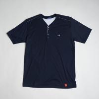 ราคา ๊U2 MENS เสื้อยืดคอจีน ไม่มีกระเป๋า ปักโลโก้ U2 รุ่น 7132 (19362755543)