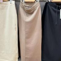 ราคา UNIQLO ในฤดูใบไม้ร่วงห้องลองเสื้อ2023ตัวที่ติดตั้งใหม่เอวยางยืดแห้งเร็วผ่อนคลายปลูกฝังคุณธรรมกระโปรงยาวผ่า Y460734 (19667388540)