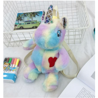 ราคา SALE กระเป๋านักเรียน กระเป๋าเด็ก เป้เด็ก กระเป๋าสะพายหลัง กระเป๋าเด็กผู้หญิง ม้ายูนิคอน ไดโนสาร์ พร้อมส่งในไทย (7476411236)