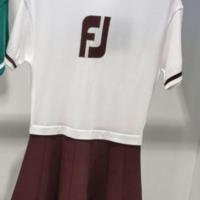 ราคา FootJoy ชุดจั๊มสูทถักแขนแขนสั้นคอกลมสำหรับผู้หญิงกางเกงเล่นกอล์ฟฤดูใบไม้ผลิและฤดูร้อนของเกาหลี FJ กางเกงเล่นกอล์ฟ2023กอล์ฟสีตัดกันสไตล์ใหม่ (20510560130)