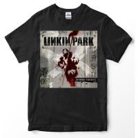 ราคา เสื้อยืดแขนสั้นเสื้อยืดพิมพ์ลาย LINKIN PARK 2 Premium LINKIN PARK 2 HYBRID THEORY เสื้อยืดแขนสั้นโอเวอร์ไซส์S 5XL (18524647059)