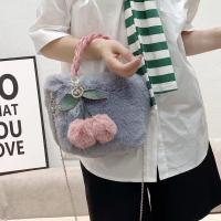 ราคา C1กระเป๋าถือ 樱桃ลายเชอร์รี่กระเป๋าสะพายไหล่ ผ้ากํามะหยี่ขนนิ่ม ลายเชอร์รี่ แฟชั่นฤดูใบไม้ร่วง และฤดูหนาว สําหรับสตรี (15241587673)