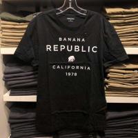 ราคา Banana Republic Mens Fashion Classic Print Short Sleeve T Shirt (19769438936)