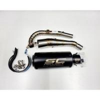 ราคา Sale คอท่อ คอท่อแต่ง PCX 160 ขนาด 2 นิ้ว งานสแตนเลสแท้ พร้อมปลายท่อ กระป๋อง อุปกรณ์ครบ (21253307087)