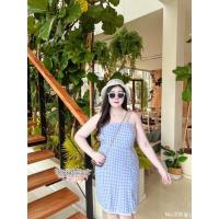 ราคา สาวอวบ เดรสสายเดี่ยวคาเฟ่สก็อต เดรสสายเดี่ยว ลายสก้อต สีพาสเทล ลายนี้ใส่ได้ตลอดกาล แต่งลูกไม้เพิ่มความน่ารักไปอีก สายคาเ (20607286377)