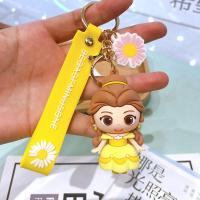 ราคา Cute Keychain Disney Princess Keychain Silicone Cartoon Keychain frozen snowwhite พวงกุญแจน่ารัก พวงกุญแจเจ้าหญิงดิสนีย์ พวงกุญแจการ์ตูนซิลิโคน (9175725575)