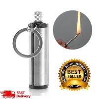 ราคา ไม้ขีดไฟเหล็ก ทรงกระบอก ไม้ขีดเหล็กเดินป่า แท่งจุดไฟแมกนีเซียม สินค้าพร้อมส่ง (12789698696)