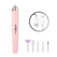 ราคา เครื่องตะไบเล็บไฟฟ้า หัวตะไบเปลี่ยนได้ 5 หัว อุปกรณ์ตกแต่งเล็บ ตะไบเล็บไฟฟ้า ที่ตะไบเล็บ เครื่องเจียรเล็บขนาดเล็ก (21017084024)