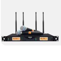 ราคา ไมค์ไร้สาย wirelessShure UR 24D 4 เสาอากาศ เทรนด์ใหม่ ไมโครโฟนลอยไมโครโฟน คู่ไมโครโฟนไร้สายรับระยะทางไกล UR 24D antenna ป้องกันการ กอน ตัวข้าวสาลีโลหะกระบะที่ดี (20907812991)
