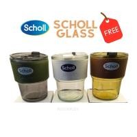ราคา ซื้อรองเท้า Scholl รับฟรีของแถม Scholl Glass แก้วน้ำสกอลล์ 1 ชิ้น มูลค่า250บาท ของแถมคละสีมีจำนวนจำกัด (21137106855)