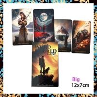 ราคา Weird World ไพ่ทาโรต์ กับหนังสือคู่มือกระดาษ ขนาดมาตรฐานขนาดใหญ่12X7ซม การ์ด78ใบ ไพ่ทำนาย คู่มือภาษาอังกฤษ ไพ่ยิปซี ไพ่ออราเคิล ไพ่ทาโรต์ ไพ่ยิบซี Tarot Card (20734938802)