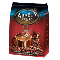 ราคา กาแฟ Arabus Speed Original Espresso 3in1 อาราบัส แบบชง 18กรัมx30ซอง (20670776567)