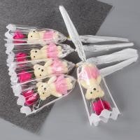 ราคา On Sale 5Pcs หมีสบู่ดอกกุหลาบดอกไม้ประดิษฐ์กุหลาบวันแม่วันวาเลนไทน์วันเกิดเซ็ตสบู่ของขวัญดอกไม้หมีดอกกุหลาบ (21309324457)